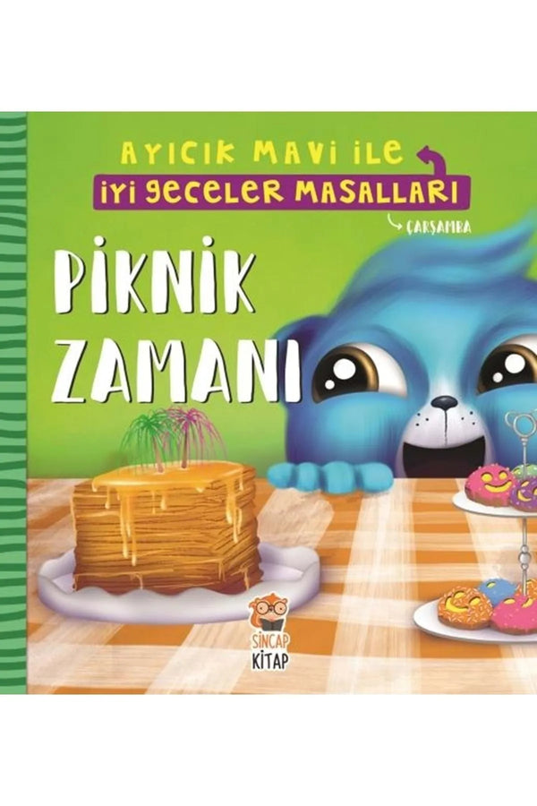 Sincap Kitap Piknik Zamanı - Ayıcık Mavi Ile Iyi Geceler Masalları
