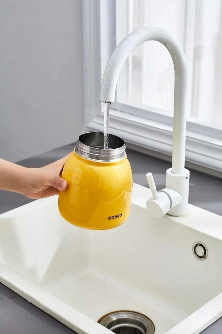 1000ml Sticker Hediyeli Paslanmaz Çelik Termos - Şehir Online Mağazacılık