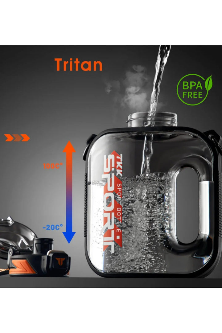 1600ml Taşıma Askılı Tritan Spor Matara - Şehir Online Mağazacılık