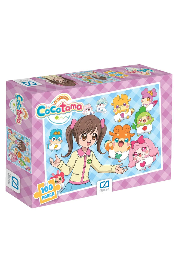 CA Games Cocotama Lisanslı 100 Parça 34x24cm Çocuk Puzzle Yapboz Serisi