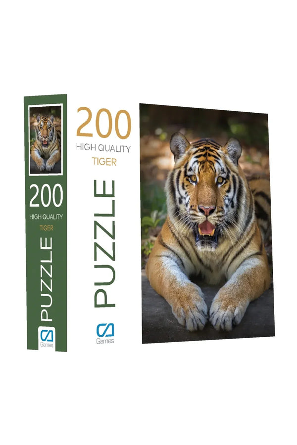 CA Games Kaplan 200 Parça 2,2mm Kalınlık 34x48cm Profesyonel Hobi Puzzle Yapboz Serisi