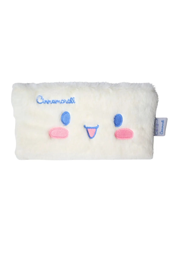 WİGGLE Wiggle Cinnamoroll Yumuşak Peluş Tüylü Tek Bölmeli Fermuarlı El Askılı Çocuk Kalem Kutusu
