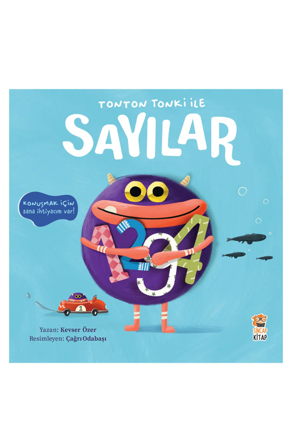 Sincap Kitap Tonton Toki ile Sayılar Eğitici Aktivite Kitabı/0-3 Yaş Renkleri Öğrenmenin Eğlenceli Yolu