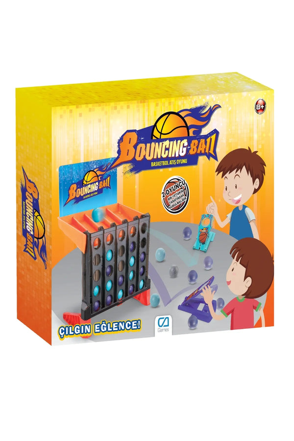 CA Games Bouncing Ball 8+ Yaş Çocuklar için Çok Oyunculu Süper Eğlenceli Basketbol Atış Kutu Oyunu