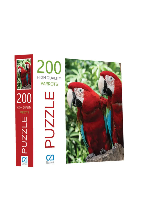 CA Games 6023 Papağan 200 Parça Puzzle