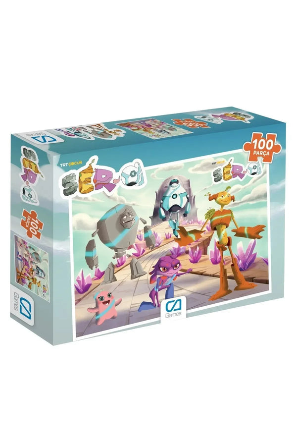 CA Games Ser-A Lisanslı 100 Parça 34x24cm Çocuk Puzzle Yapboz Serisi