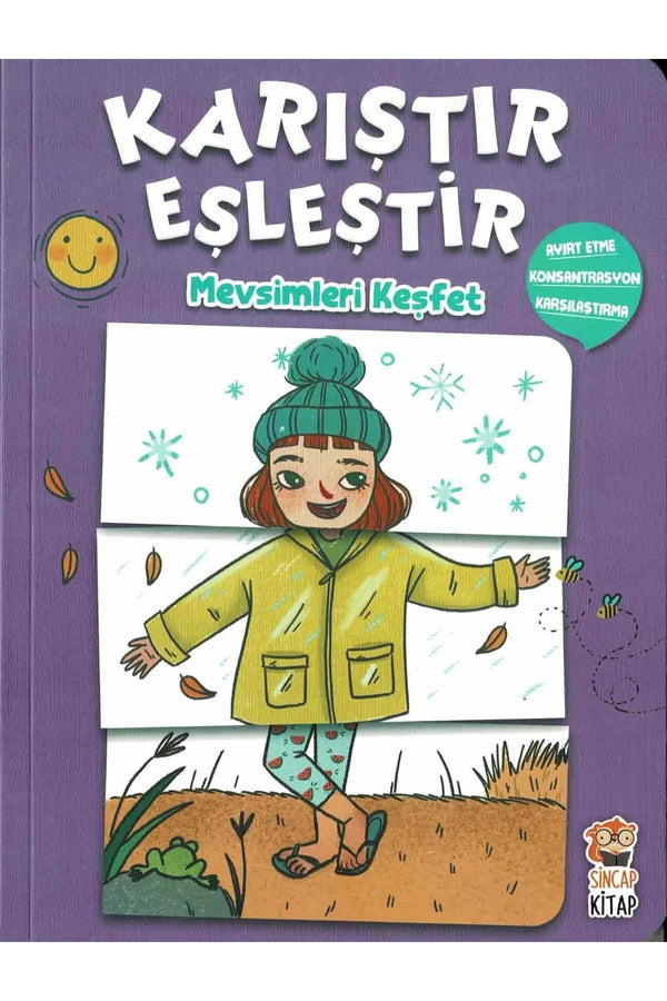 Sincap Kitap Karıştır Eşleştir - Mevsimleri Keşfet