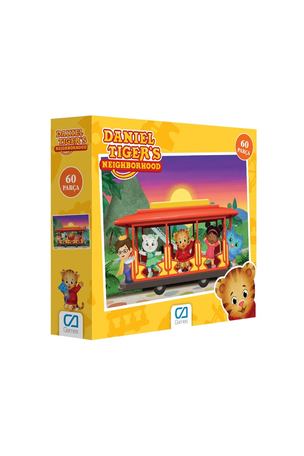 CA Games Daniel Tigers Lisanslı 60 Parça 34x24cm Çocuk Puzzle Yapboz Serisi