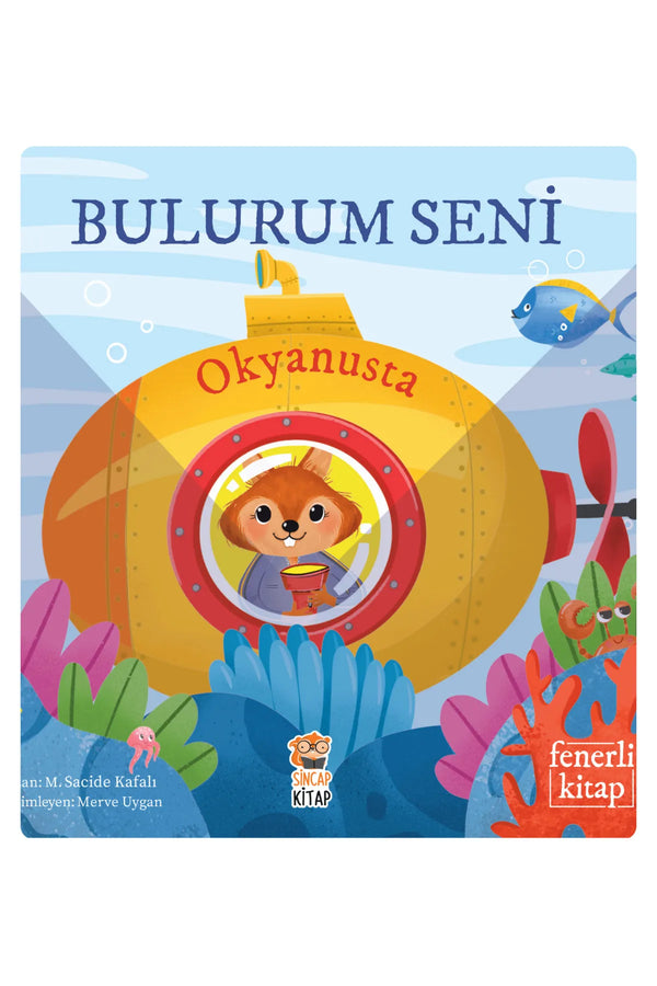 Sincap Kitap Bulurum Seni Okyanusta Fenerli Kitap 0-6 Yaş Eğlenceli Aktivite Kitabı