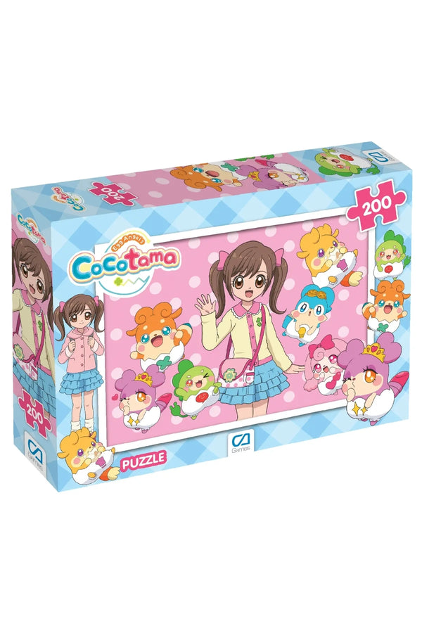 CA Games Cocotama : Egg Angels Lisanslı 200 Parça 33x48cm Çocuk Puzzle Yapboz Serisi