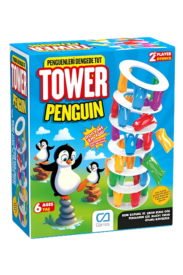 CA Games Penguen Denge Oyunu 6 Yaş Için Çok Oyunculu Süper Eğlenceli Eğitici Aile Oyunu