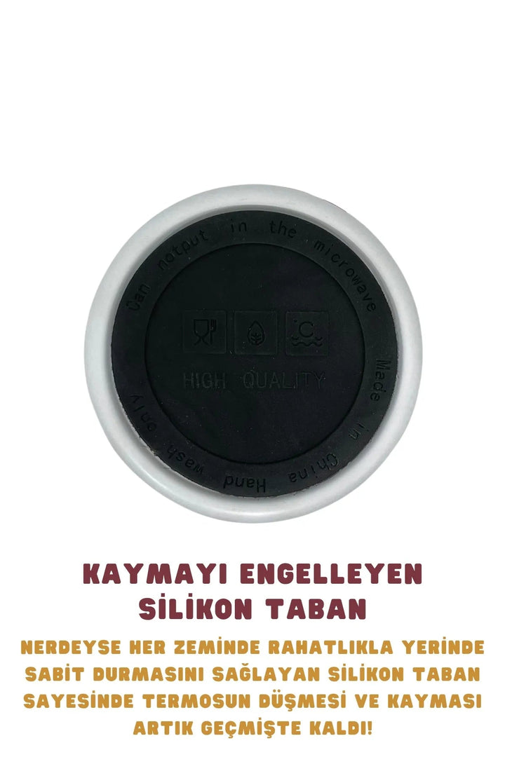 400ml Çift Katlı Paslanmaz Çelik Galatasaraylı Termos Mug - Şehir Online Mağazacılık