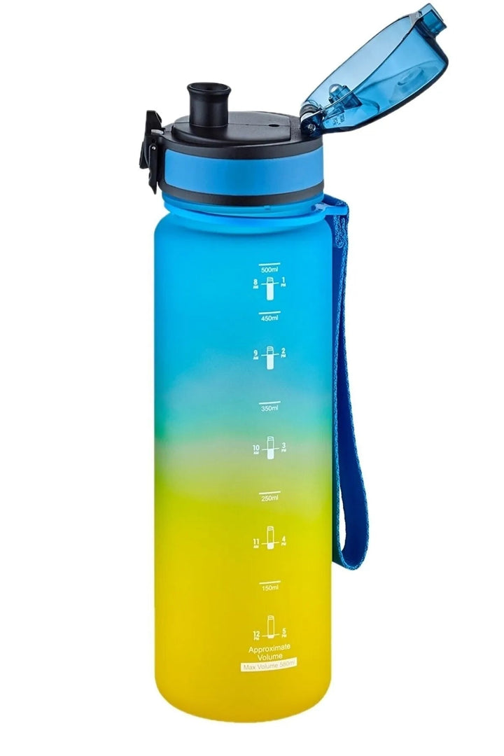 500ml Soft Touch Çift Renk Matara - Şehir Online Mağazacılık