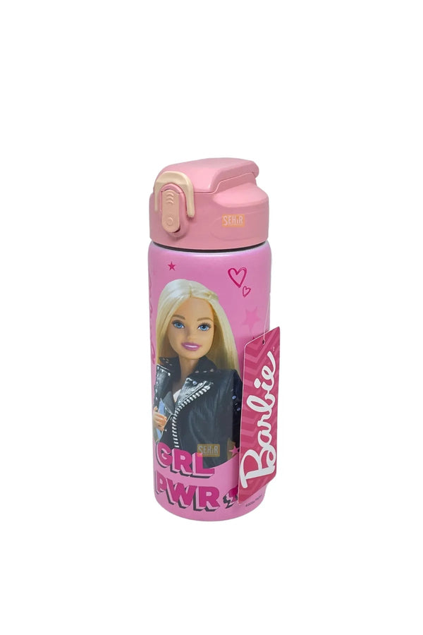 600ml Barbie Paslanmaz Çelik Termos Matara - Şehir Online Mağazacılık