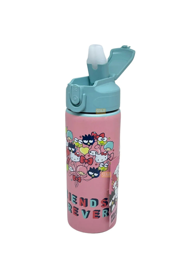 600ml Hello Kitty Paslanmaz Çelik Çocuk Termos - Şehir Online Mağazacılık