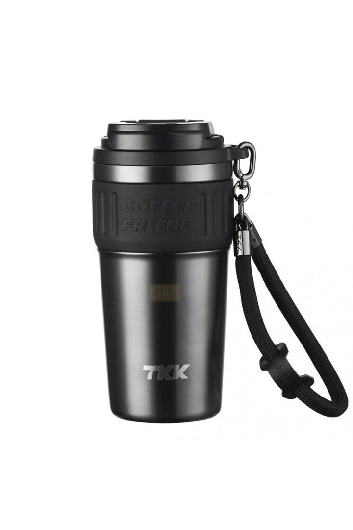 630ml Paslanmaz Çelik Termos Kahve Mug - Şehir Online Mağazacılık
