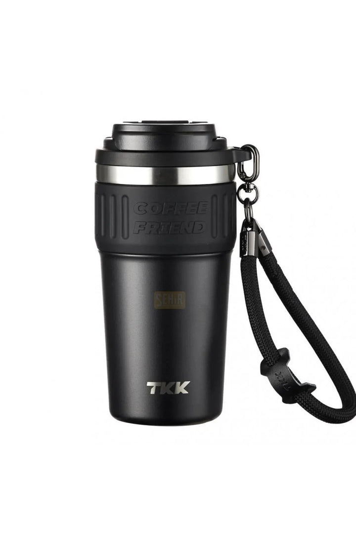 630ml Paslanmaz Çelik Termos Kahve Mug - Şehir Online Mağazacılık