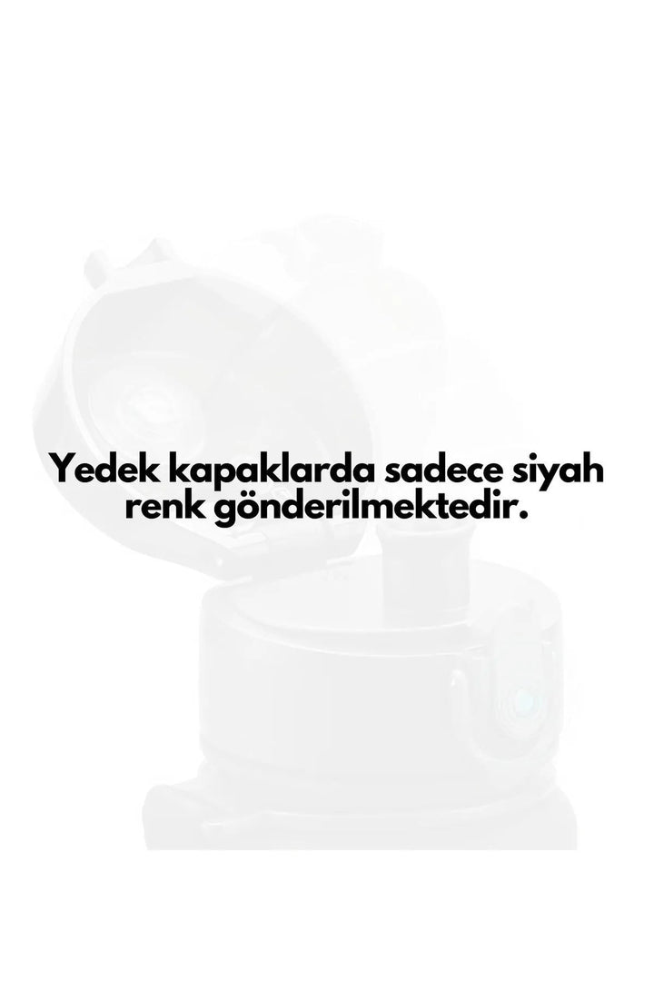 650ml-800ml-1000ml-1500ml için Siyah Yedek Kapak - Şehir Online Mağazacılık