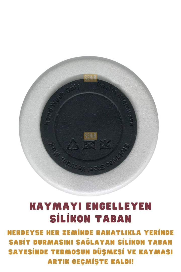 650ml Lisanslı Çift Katlı Paslanmaz Çelik Galatasaraylı Termos - Şehir Online Mağazacılık