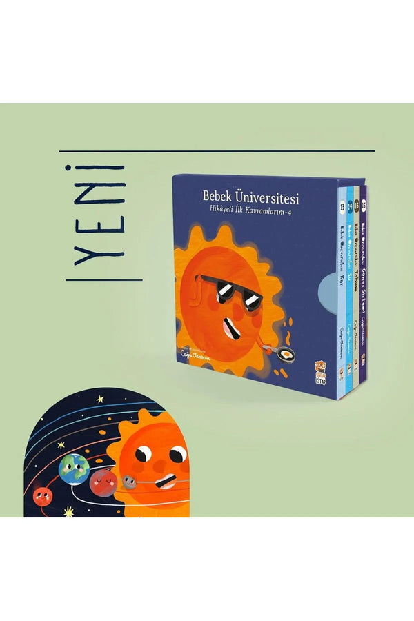 Bebek Üniversitesi - Hikâyeli İlk Kavramlarım 4 (0-3 Yaş) - Şehir Online Mağazacılık