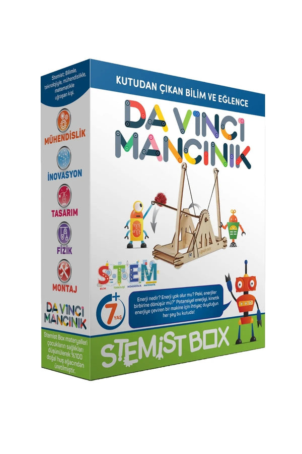 Da Vinci Mancınık Ahşap Eğitici Bilim ve Deney Eğlenceli Çocuk Aktivite Oyunu - Şehir Online Mağazacılık