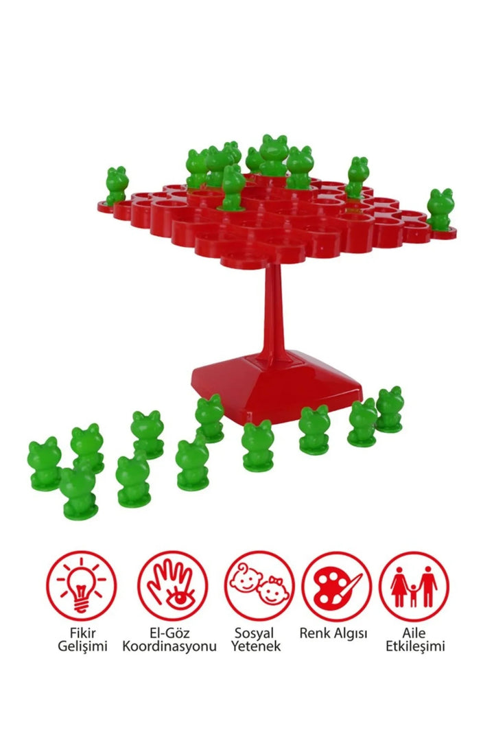 Frog Balance Game Denge Oyunu Çok Oyunculu Eğitici Aile Oyunu - Şehir Online Mağazacılık