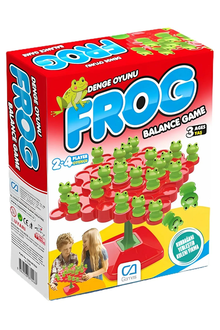 Frog Balance Game Denge Oyunu Çok Oyunculu Eğitici Aile Oyunu - Şehir Online Mağazacılık