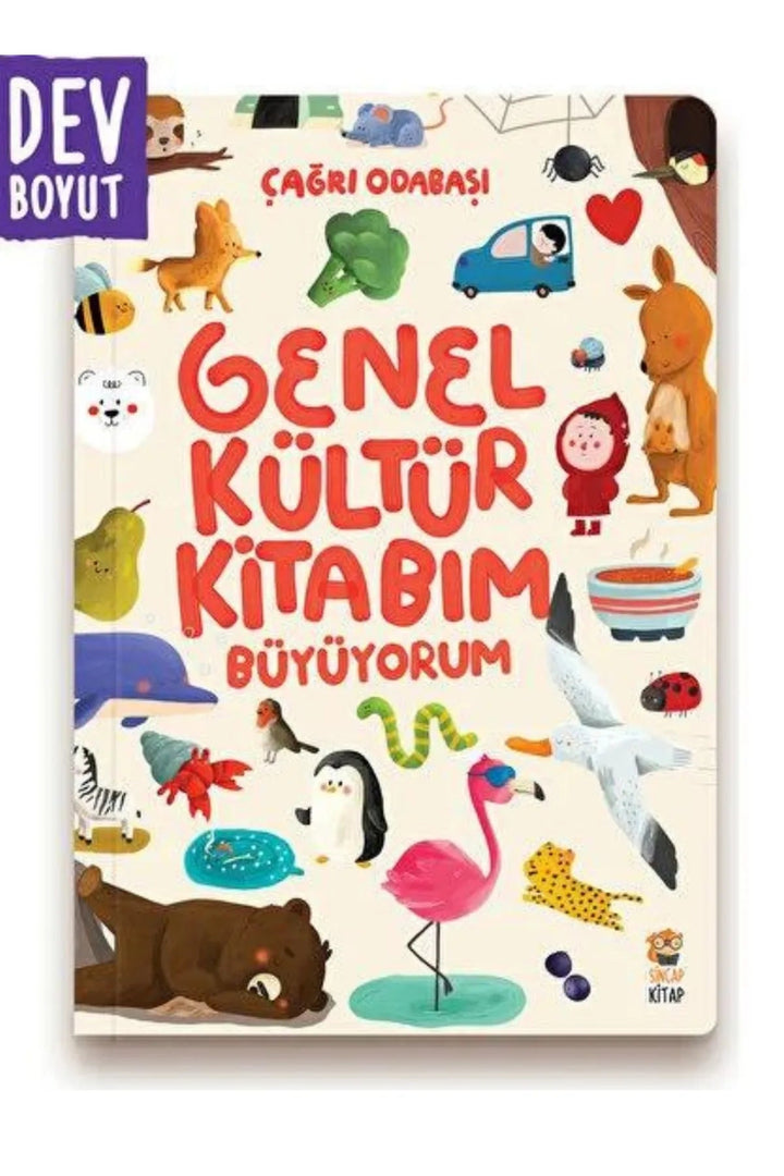 Genel Kültür Kitabım Büyüyorum (3-6 Yaş) - Şehir Online Mağazacılık