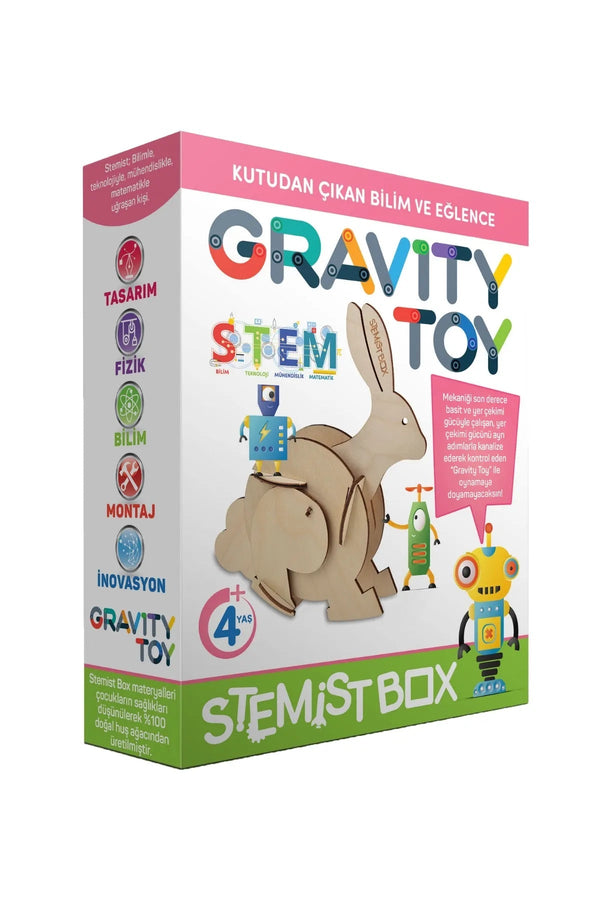 Gravity Toy Yer Çekim Ahşap Eğitici Bilim ve Deney Eğlenceli Çocuk Aktivite Oyunu - Şehir Online Mağazacılık