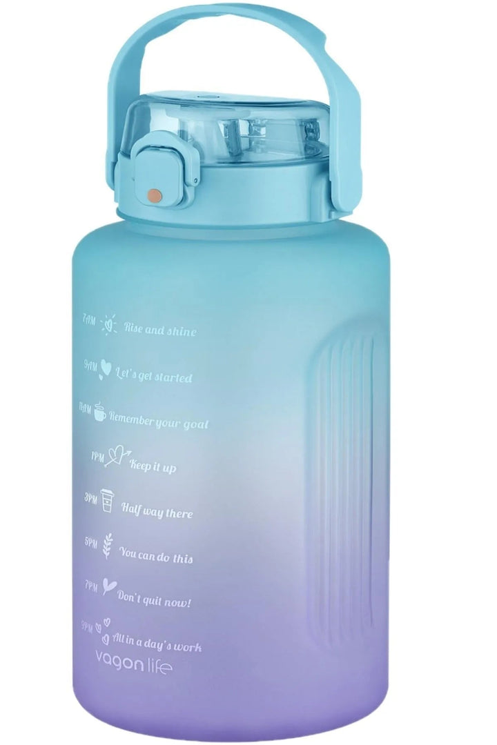 Mega Büyük Boy 2500ml Çift Renk Matara - Şehir Online Mağazacılık