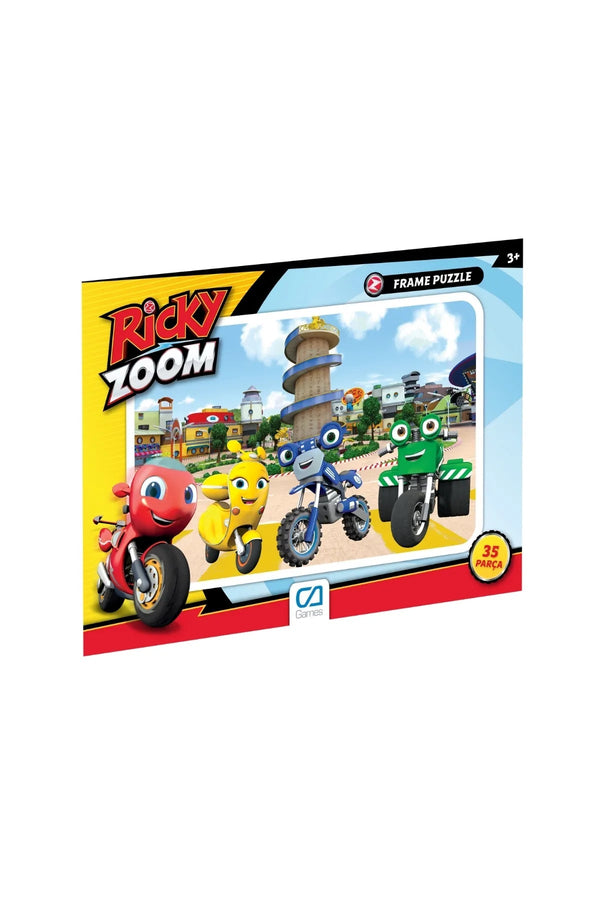 Ricky Zoom Lisanslı 35 Parça Çerçeveli 34x24cm Çocuk Puzzle Yapboz - Şehir Online Mağazacılık