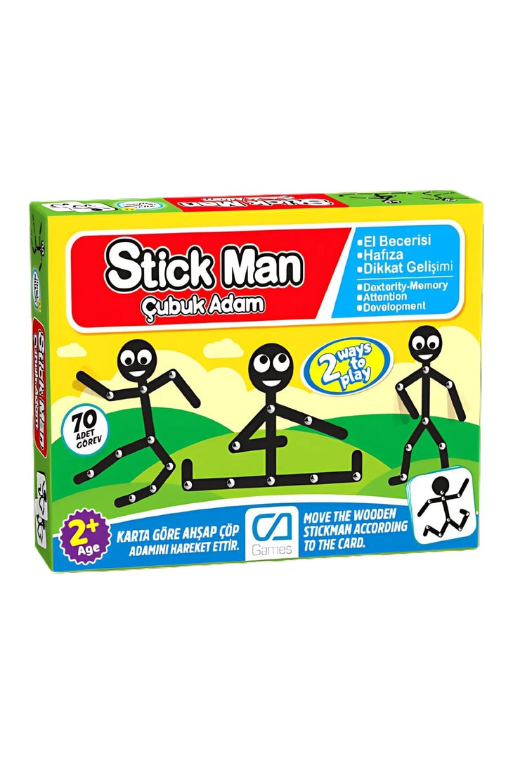 Stick Man Çubuk Adam Eğitici Kutu Oyunu - Şehir Online Mağazacılık