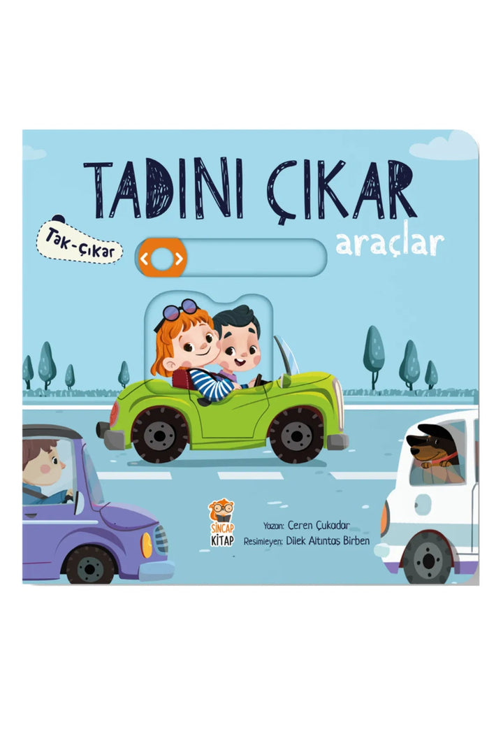 Tadını Çıkar Serisi /Araçlar /Tak-Çıkar Kitaplar 0-6 Yaş Eğitici Puzzle Kitap - Şehir Online Mağazacılık