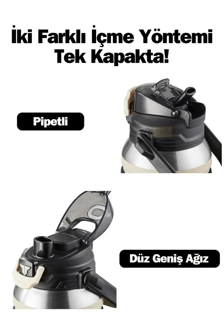 TKK 1000ml Paslanmaz Çelik Termos - Şehir Online Mağazacılık
