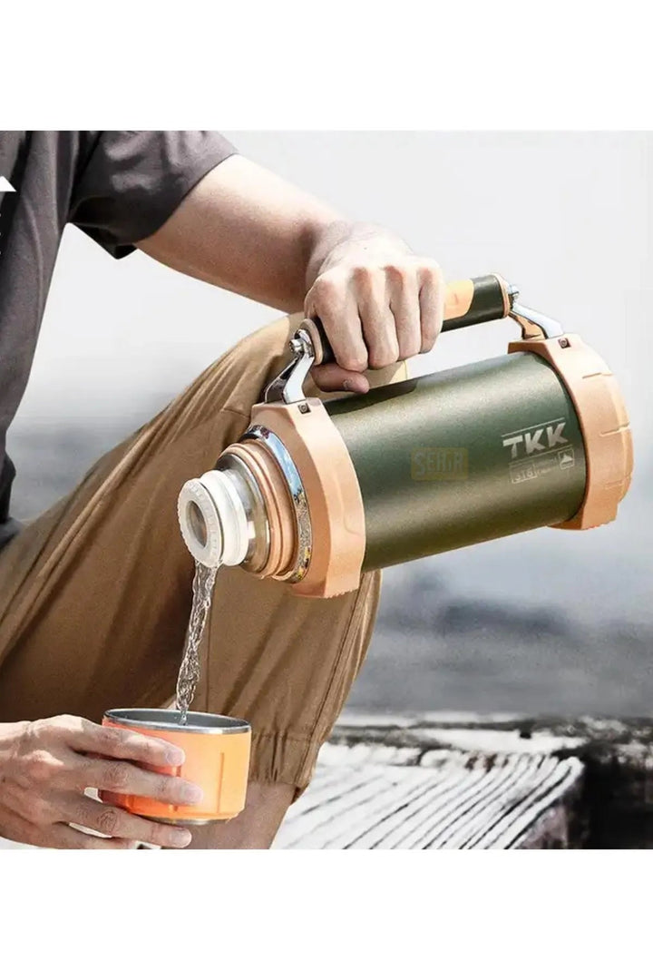 Ultra Boy 2000ml Kulpu Paslanmaz Çelik Termos - Şehir Online Mağazacılık