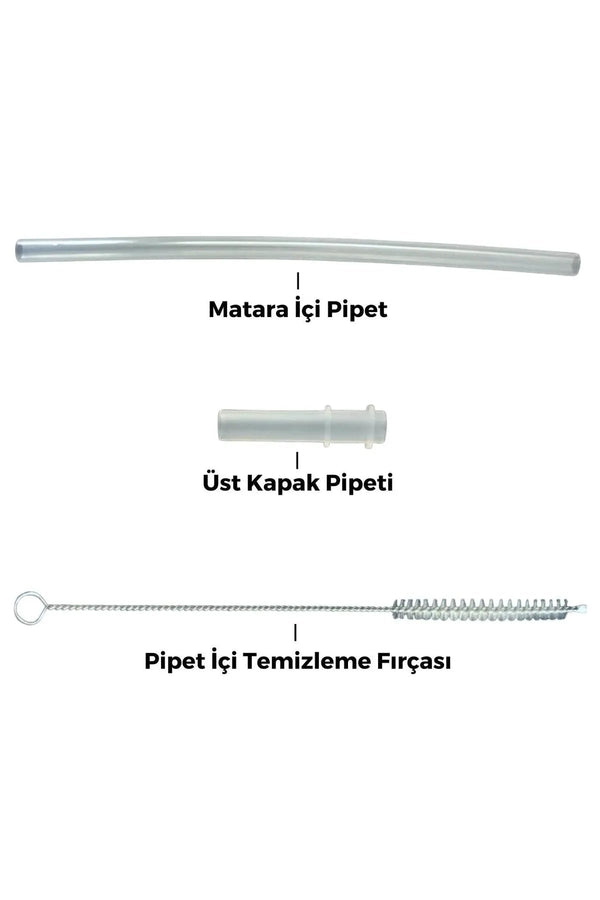 Yedek Pipet Seti Ve Temizleme Fırçası - Şehir Online Mağazacılık